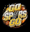 Adult short sleeve Go Spurs Go T-shirt