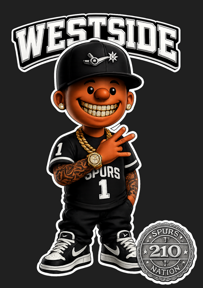 Adult Short-sleeve Westside Spurs Nation T-shirt