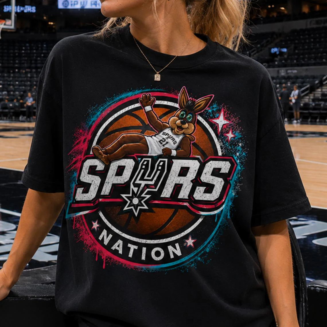Adult Short sleeve Spurs Nation T-shirt