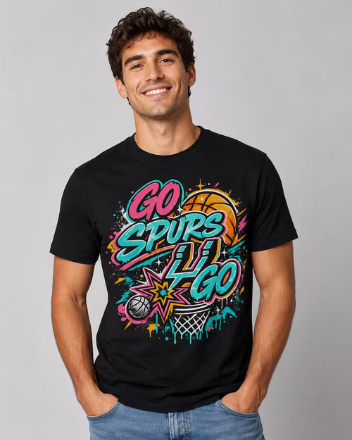 Adult Short sleeve "Go Spurs Go" T-shirt